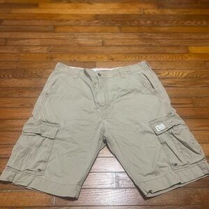 Levi's Light Tan Cargo Shorts for Men